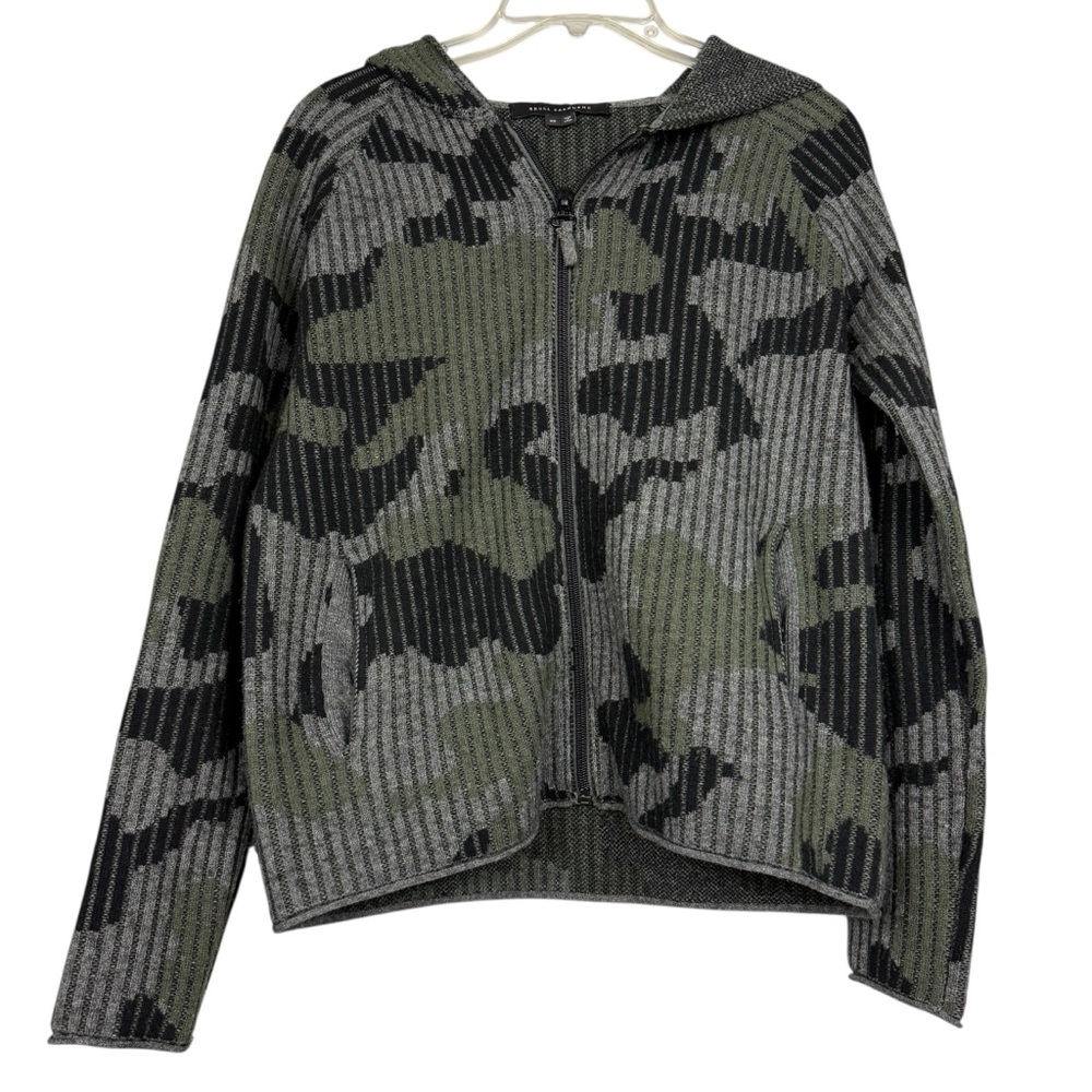 Skull Cashmere Camo Full Zip Hoodie - Picture 1 of 5